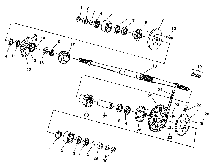 Part Number : 3610013 AXLE SEAL  REAR