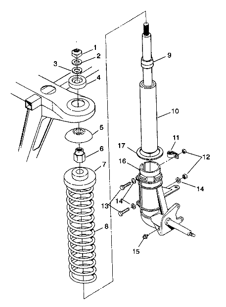 Part Number : 7041211 SHOCK FR.STRUT