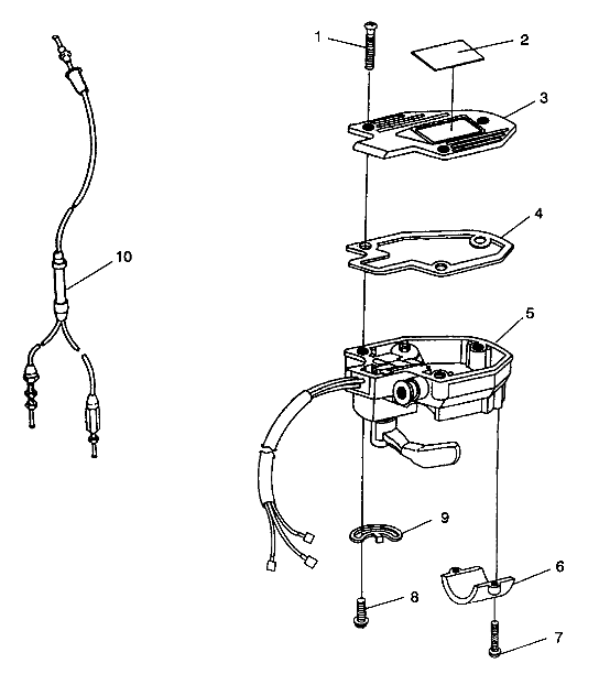 Part Number : 7080531 THROTTLE CABLE