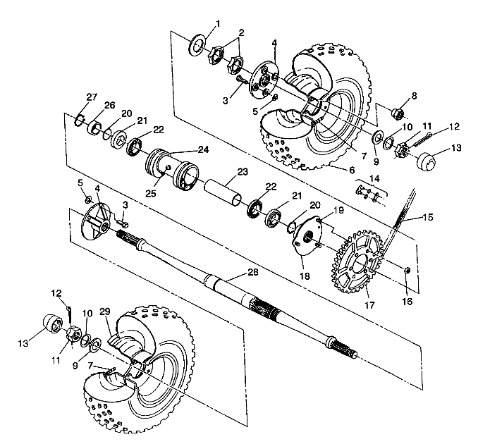 Part Number : 1520170 SPROCKET HUB ASM.