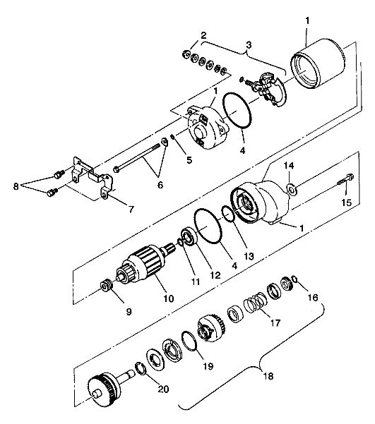 Part Number : 3084407 BOLT THROUGH