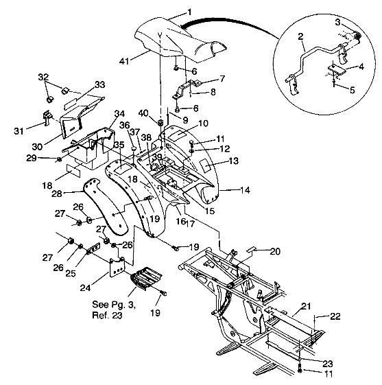 Part Number : 2681724-179 SEAT ASM (ATV) AQUA MARINE