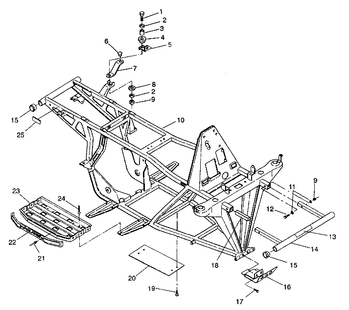 Part Number : 2670124-067 BUMPER  FRONT