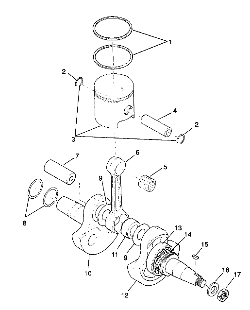 Part Number : 3083414 GEAR  CRANKSHAFT