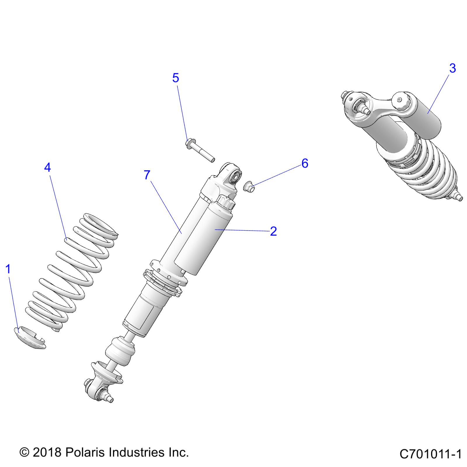 Part Number : 7044209-737 SPR-140# 12FL 2.3-2.3ID I.BLU