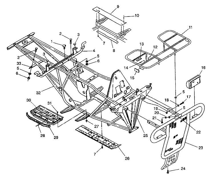 BUMPER/RACK