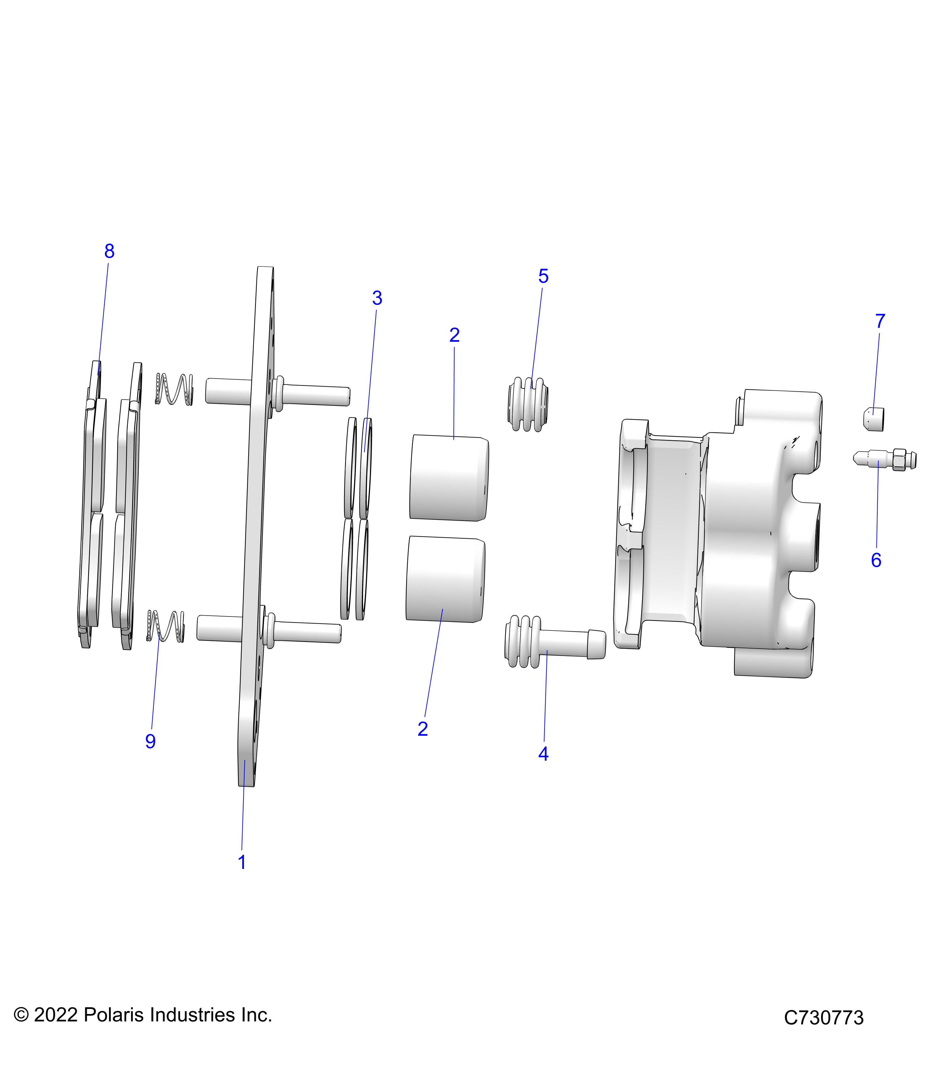 Part Number : 1914015 ASM-CLPR DB1.375  XL SS LH