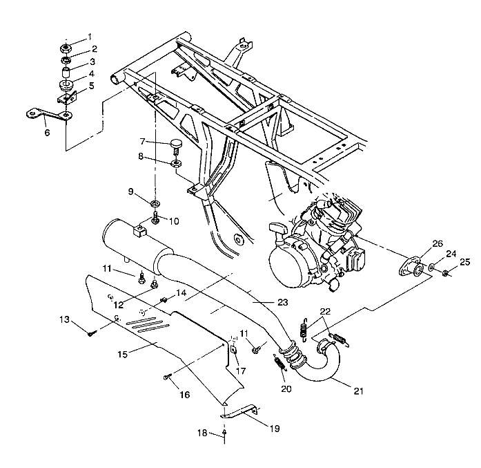 Part Number : 1260620 HEATSHIELD ASM.