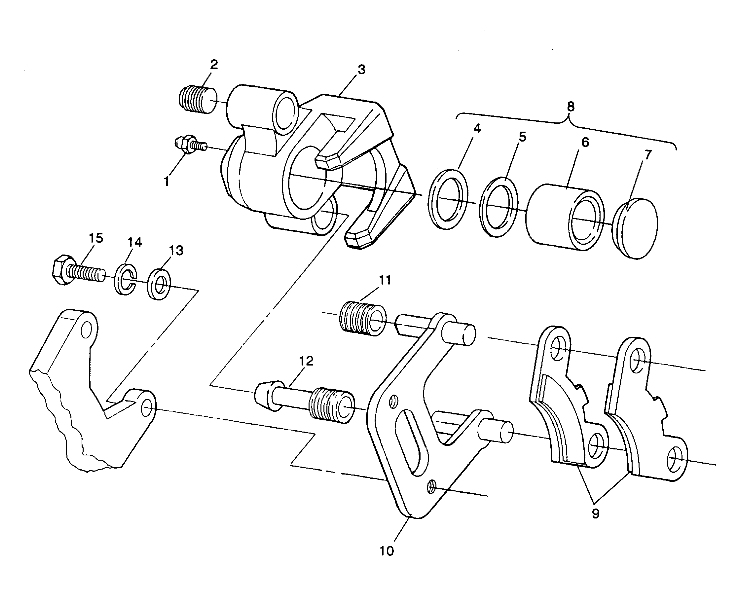 Part Number : 1910078 CAL.ASM LH FR.BRAKE