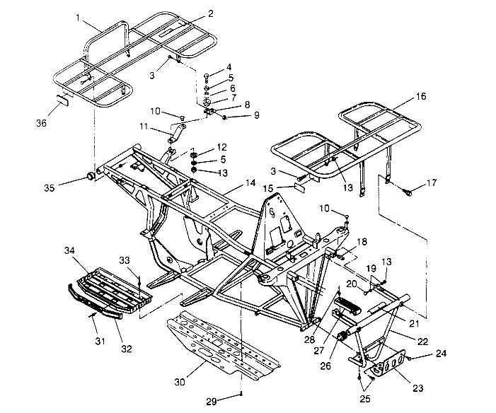 Part Number : 1040384-067 FRAME MAIN(300-2X4)