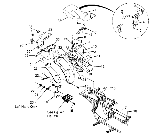 Part Number : 2681724-193 SEAT ASM (ATV) CAMELTAN