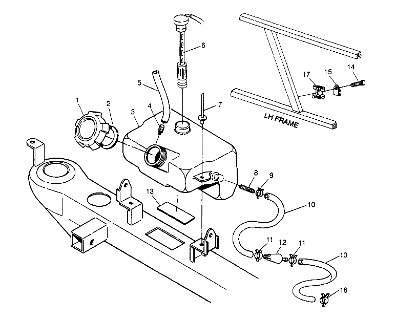 Part Number : 7080568 CLAMP OIL LINE(300 ATV)