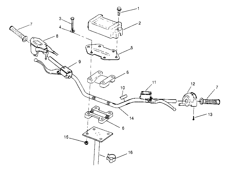 Part Number : 5630187 BLOCK HANDLEBAR