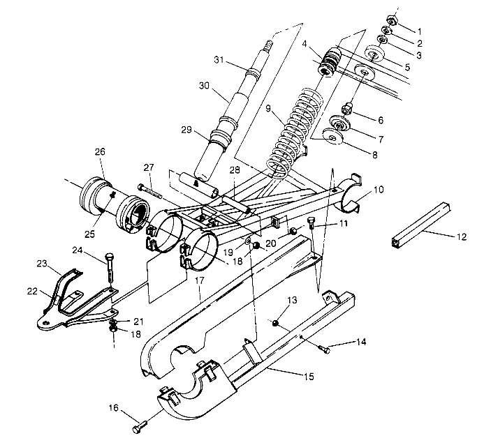Foto diagrama Polaris que contem a peça 7041303-093