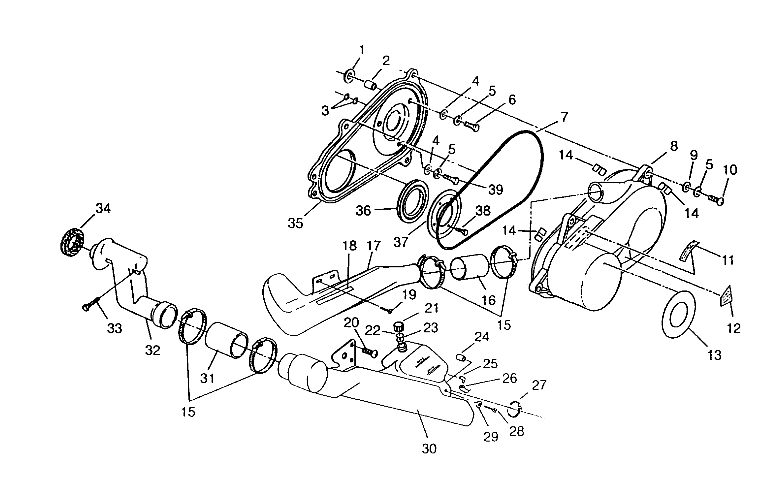 Part Number : 5410883 BOOT CLUTCH INTAKE(400)