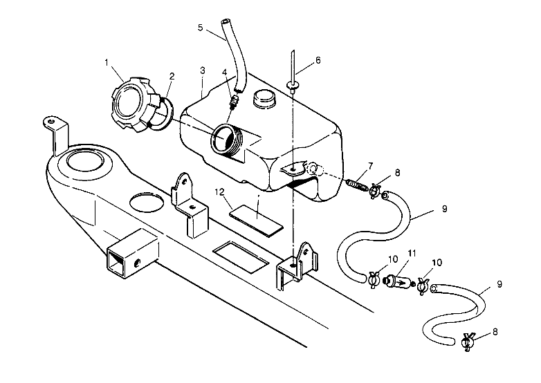 Part Number : 8450003-1525 FUEL LINE  1/4 ID