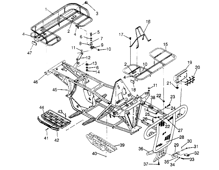 BUMPER/RACK