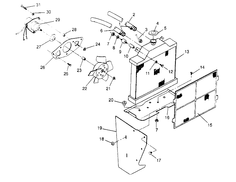 Part Number : 2511189 CAP  RADIATOR