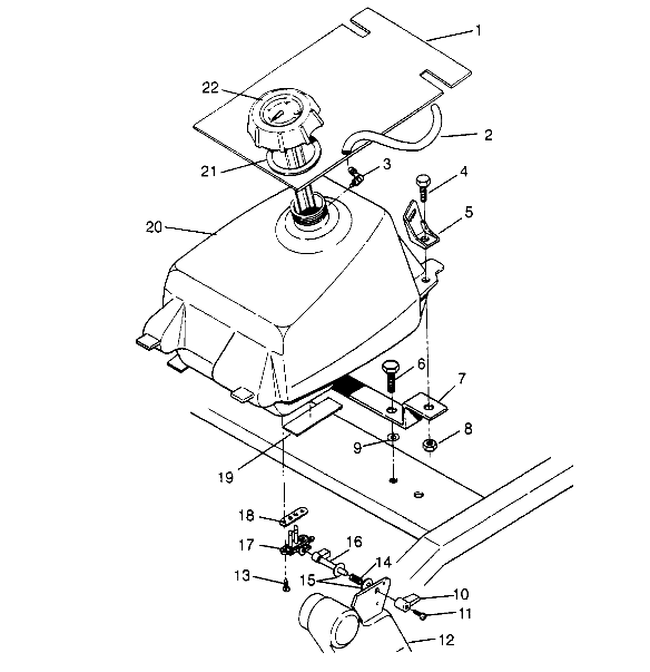 Part Number : 7041209 COMPRESSION SPRING LEVER