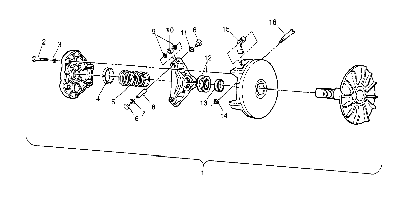 Part Number : 1321633 CLUTCH DRIVE(ATV-07)