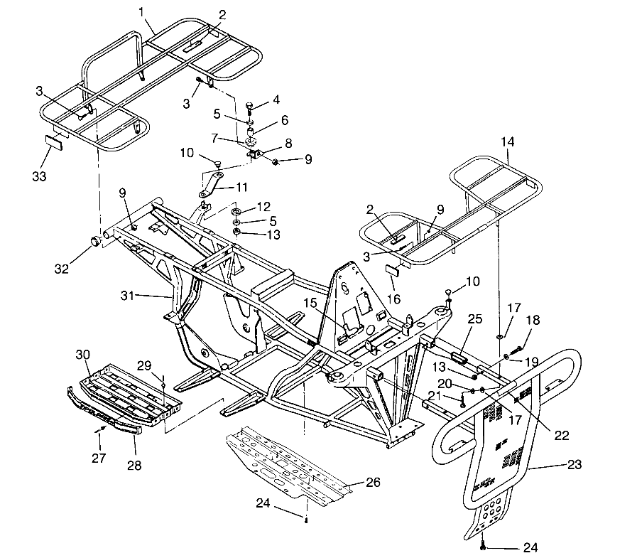 Part Number : 1040417-067 FOOTPAD RH BLK.