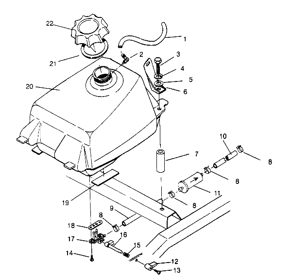 Part Number : 5431674 TANK  FUEL
