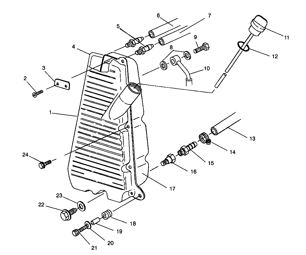 Part Number : 7052106 FITTING HOSE BR