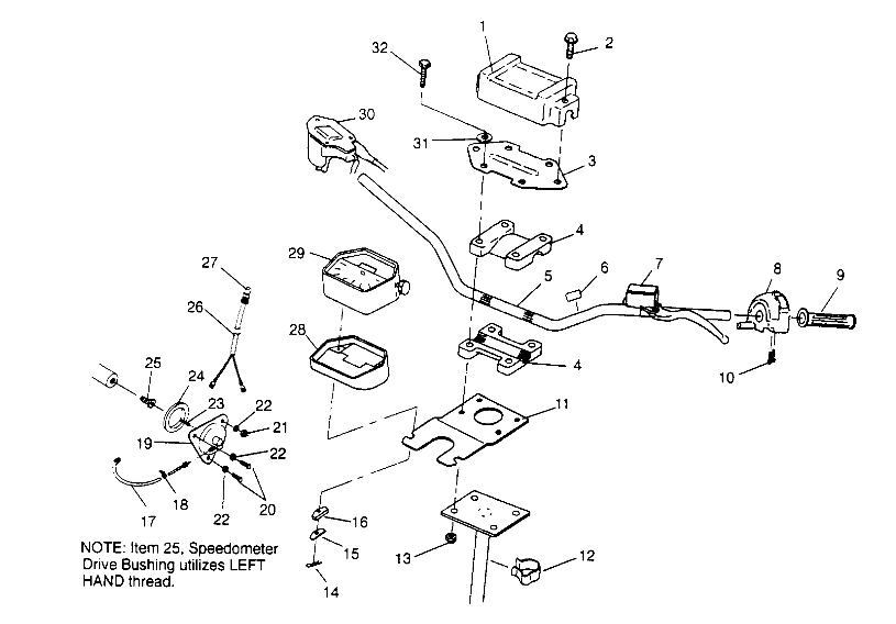 Part Number : 2010152 THROTTLE CONTROL PRD