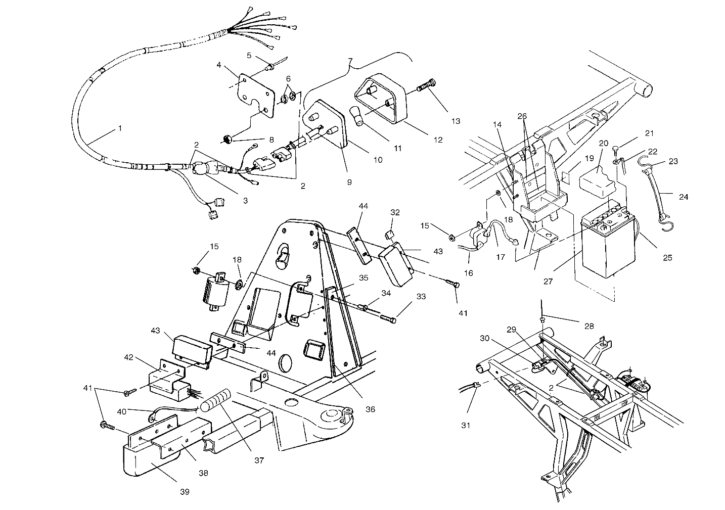 Part Number : 4010093 CABLE SOL/STARTER