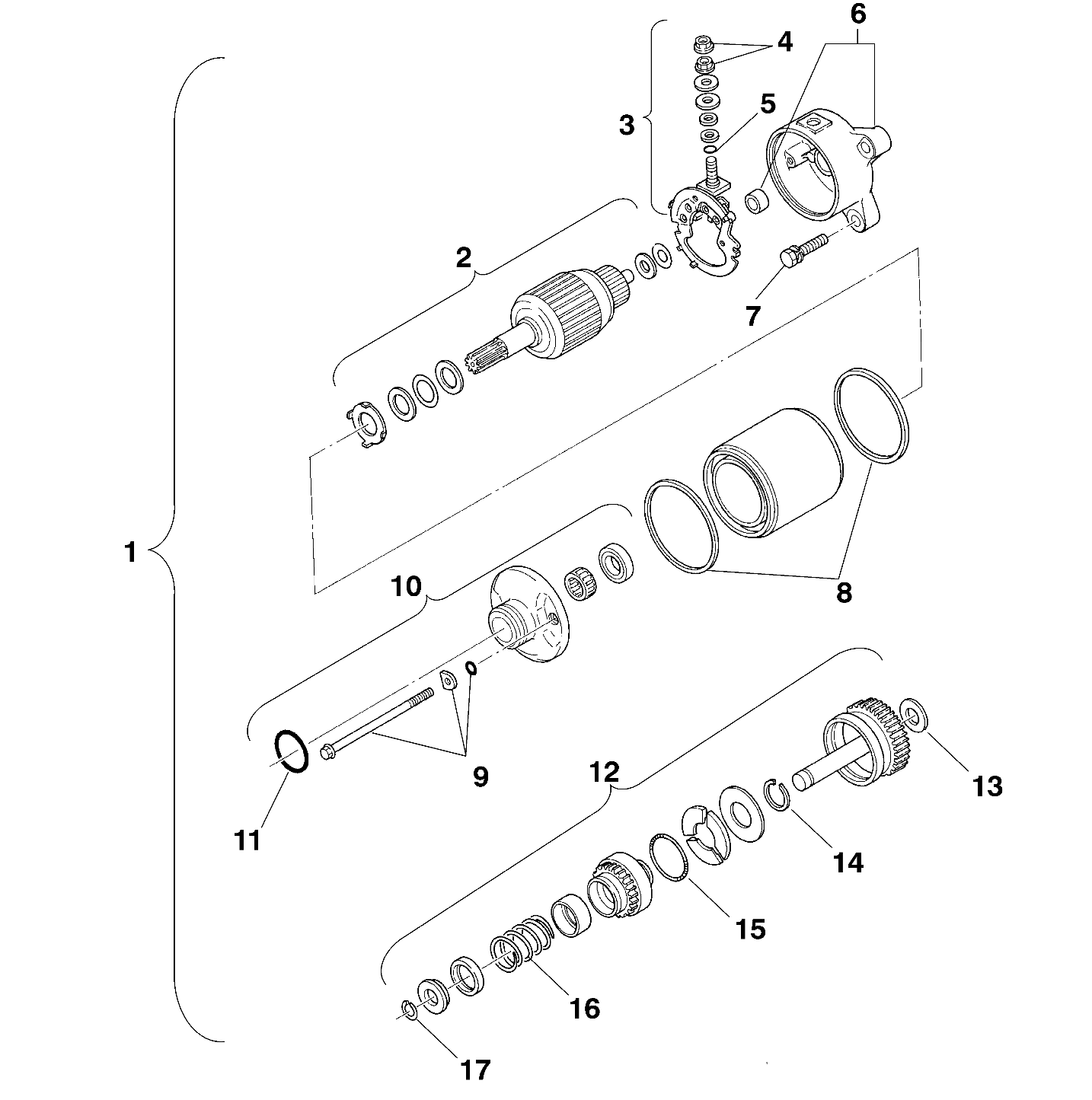 Part Number : 3084983 BOLT ASM  SET