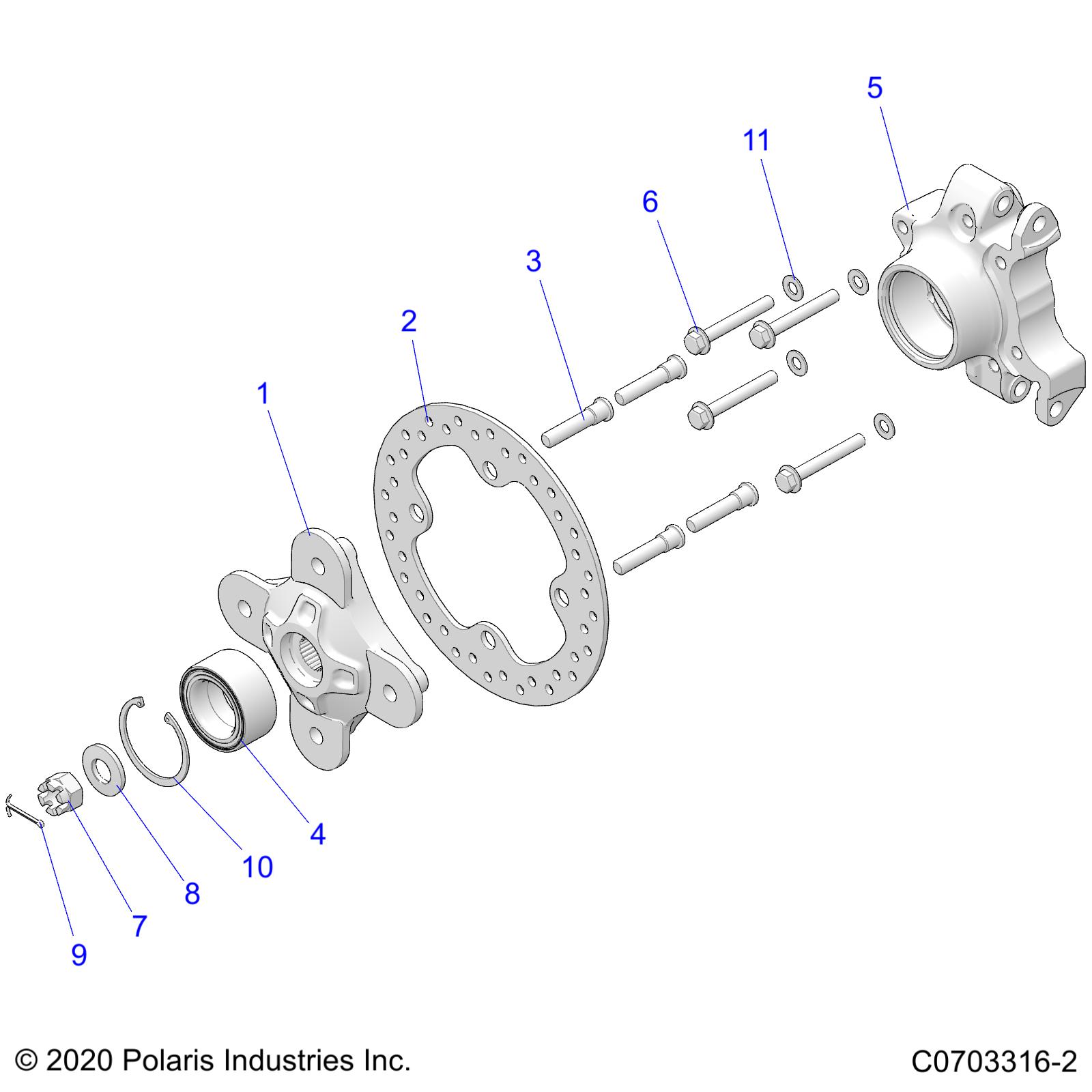 Part Number : 5140634 WHEEL BEARING CARRIER  LEFT