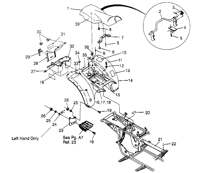 Part Number : 5430769-1043 LID TOOLBOX(SIL/WHI)