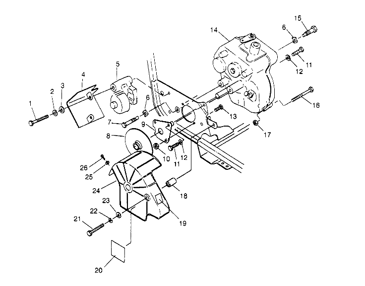 GEARCASE/BRAKE