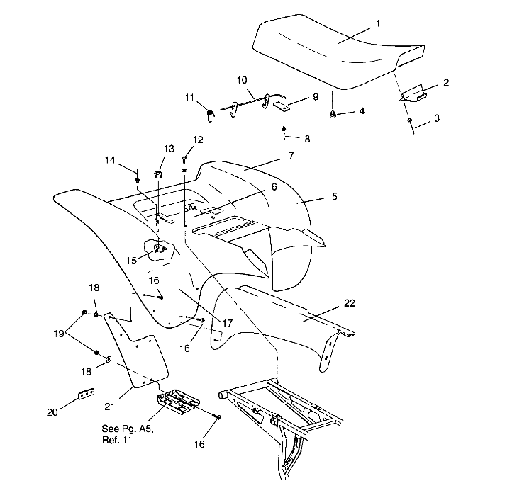 Part Number : 1040412-067 LATCH SEAT BLK.