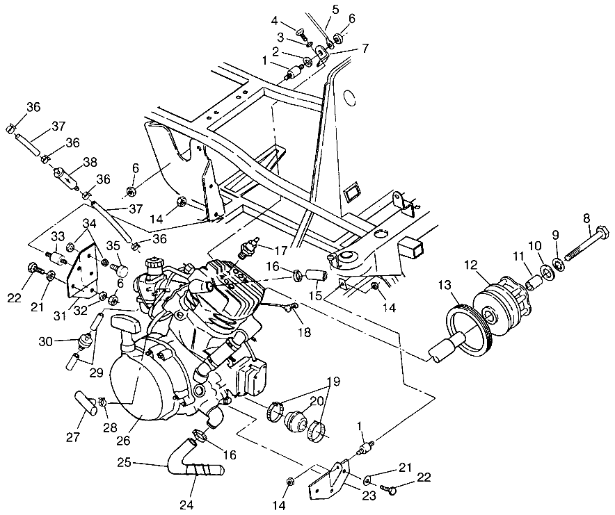 Part Number : 3110048 MT TORQUE STOP RUBBER