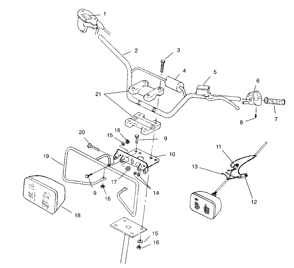 Part Number : 2460513 HARNESS JUMPER LO-BEAM