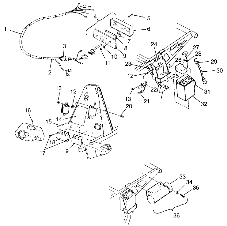 Part Number : 2460495 HARNESS MAIN WIRE