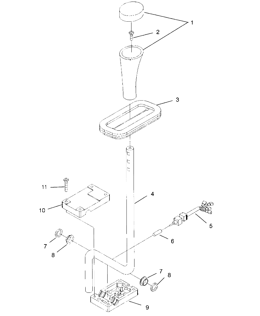 Part Number : 3233171 PLATE TOP HR SHIFTER