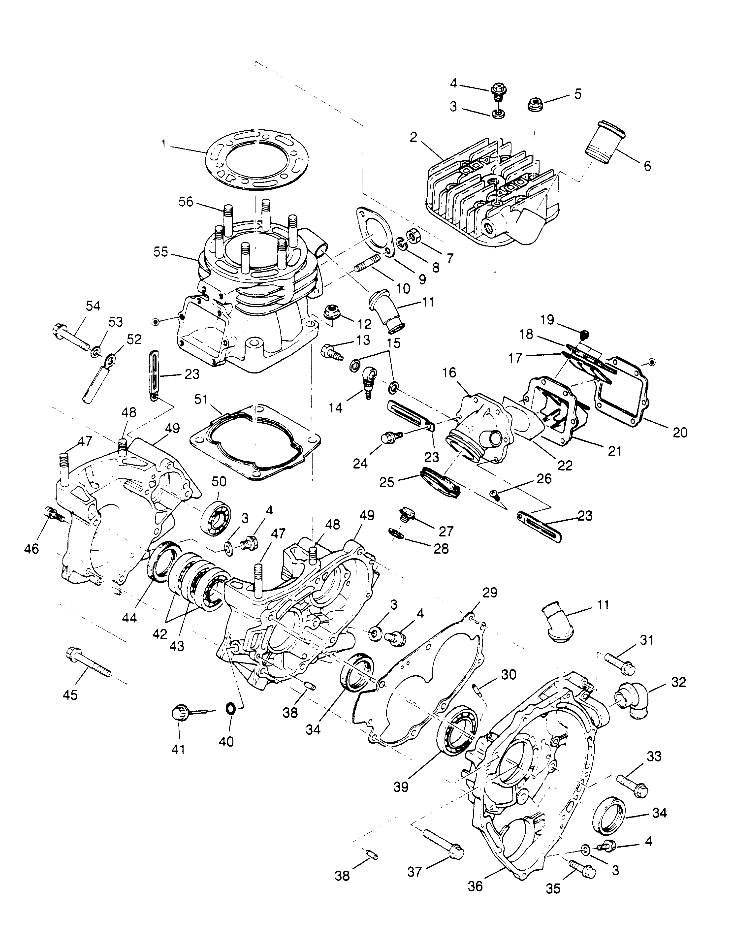 Part Number : 3084774 ASM-CRANKCASE