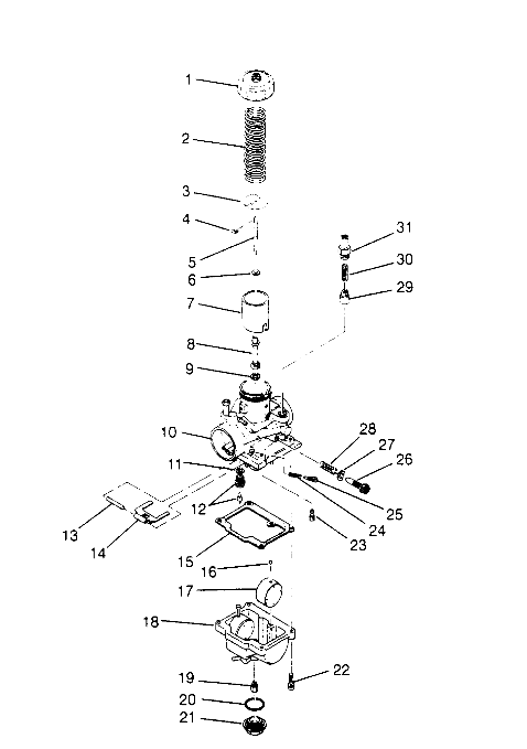 Part Number : 3130596 RING MAIN JET