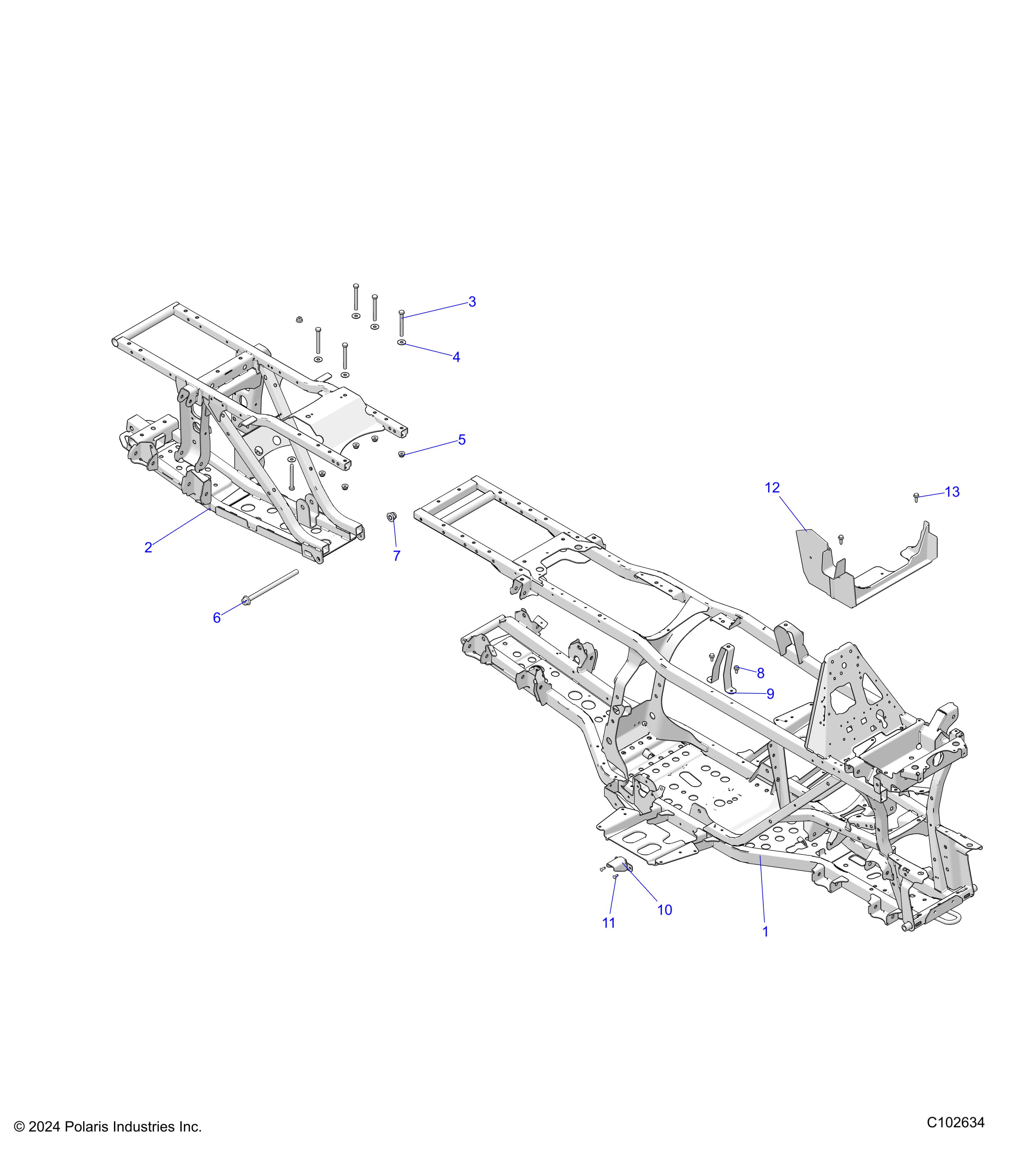 Part Number : 5274276-458 BRKT-SUPPORT FUEL TANK RH M.BK