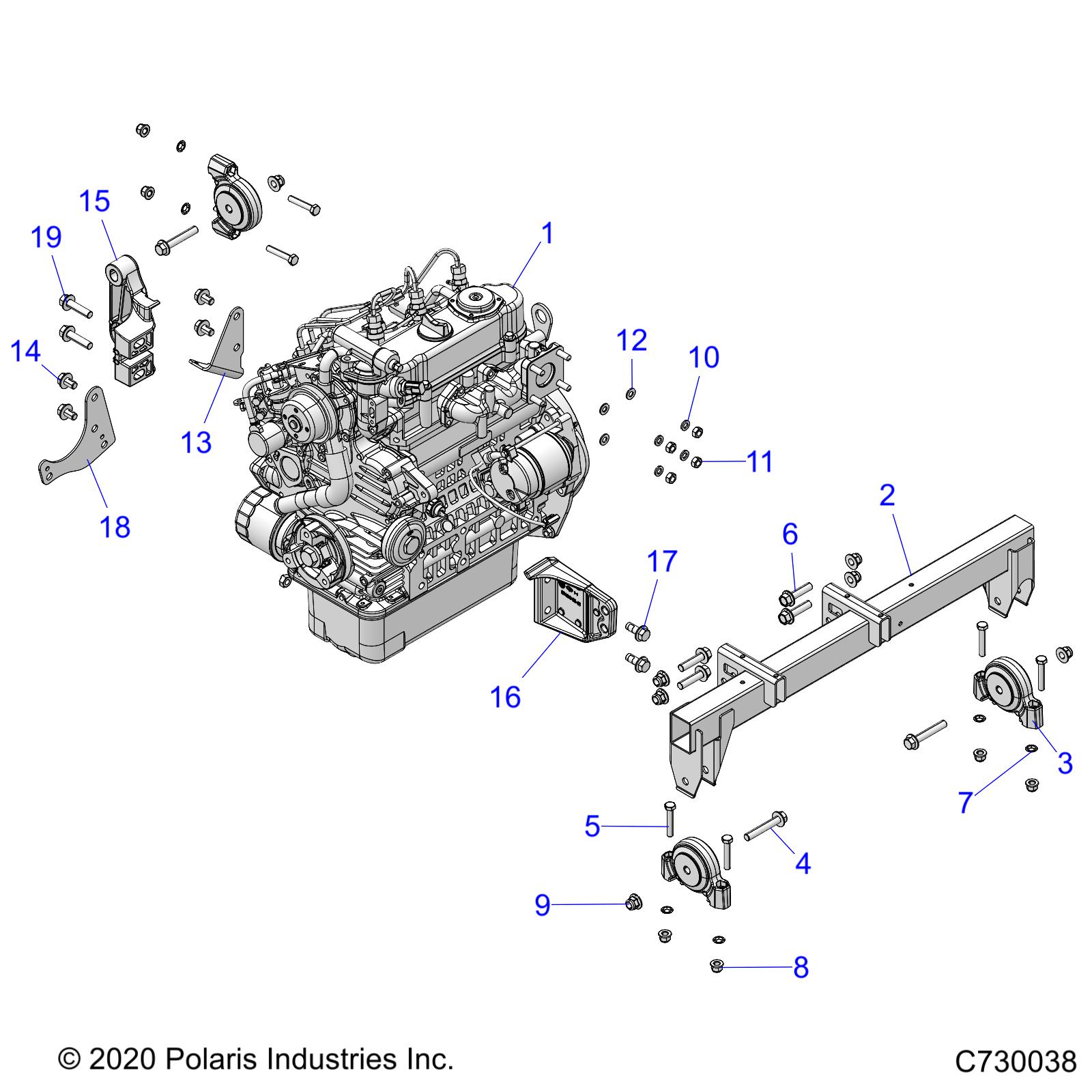 Part Number : 5141577 ENGINE COUPLER  REAR