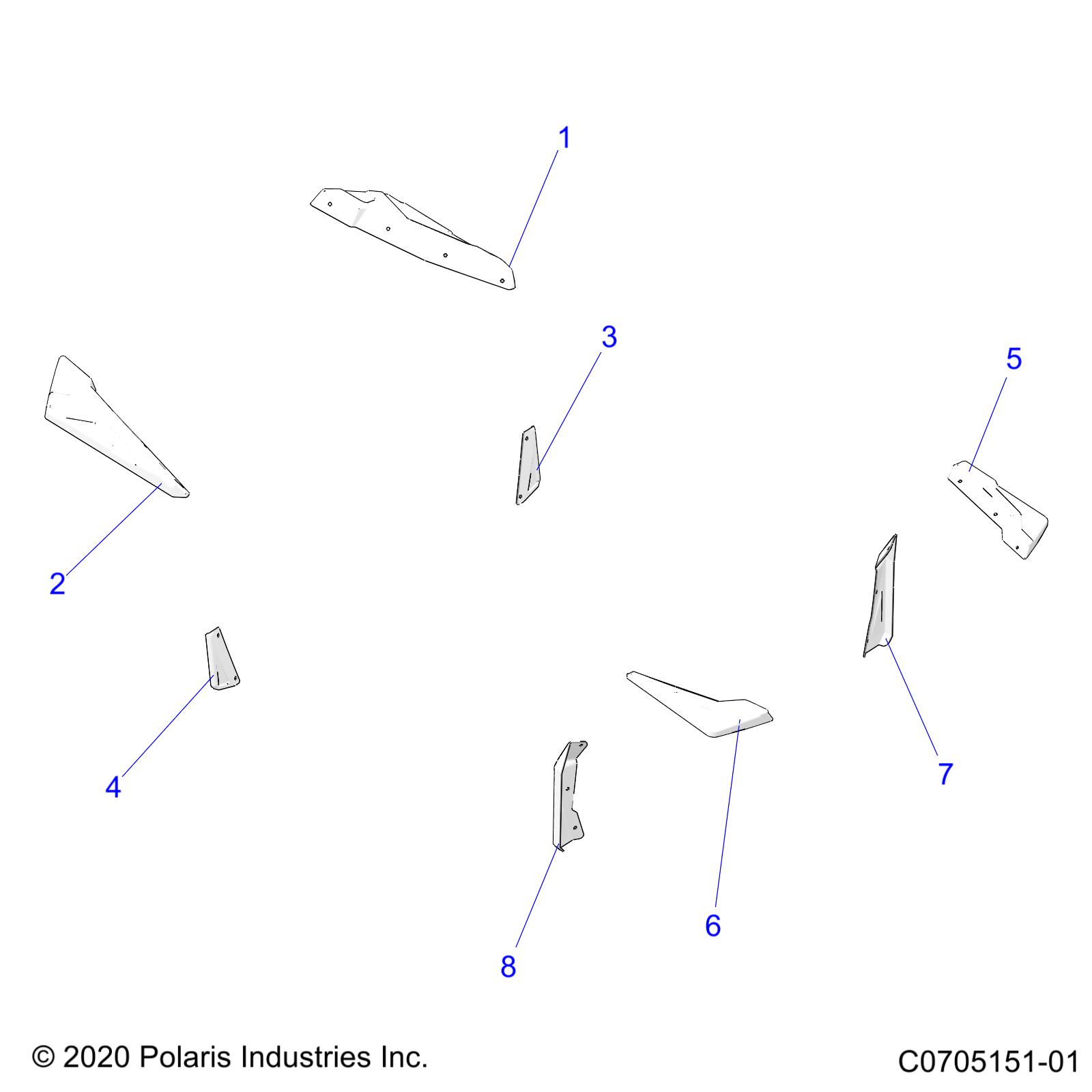 Part Number : 5453179-070 FENDER-FRONT FLAIR RH LWR BLK