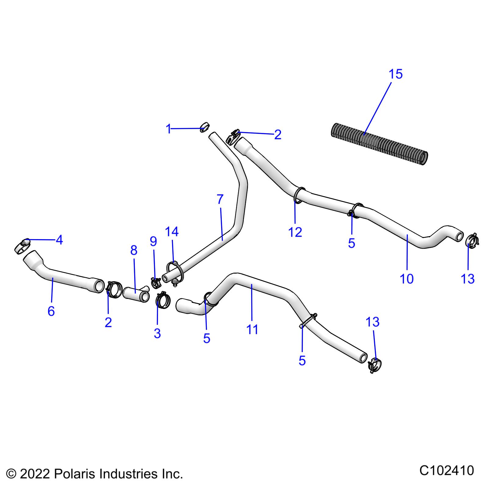 Part Number : 5521793-25 CONDUIT-FLEX 1.00 ID PE 25CM