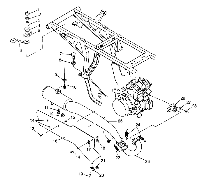 Part Number : 1260717 HEATSHIELD ASM.