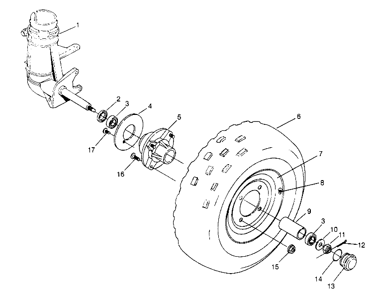 Part Number : 5010256 SPACER  HUB FRONT