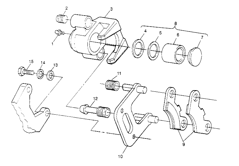 Part Number : 1930665 PISTON AND SEAL KIT