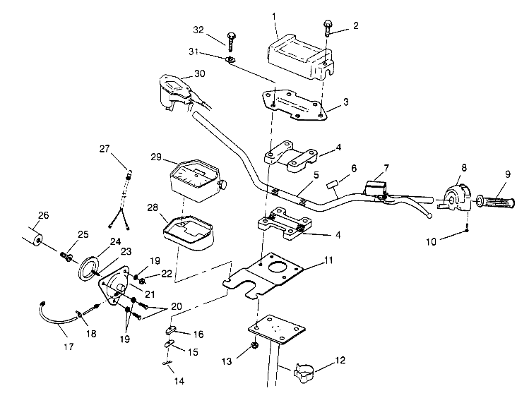 Part Number : 5211189 PLATE MTG (SPEEDO)