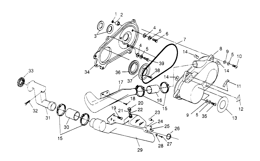 Part Number : 7074946 DECAL CLUTCH COVER