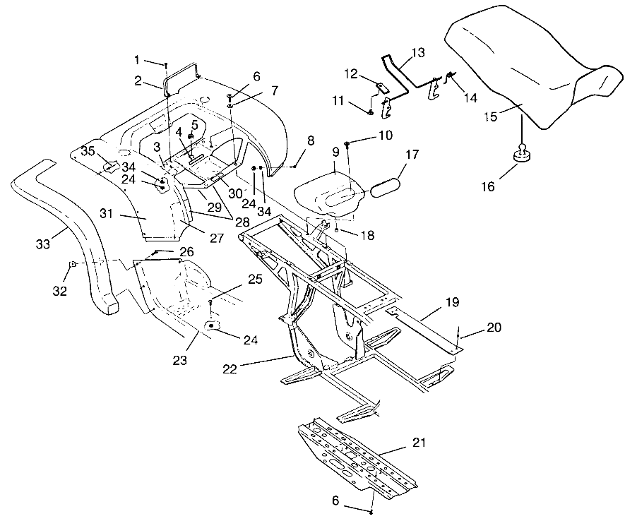 Part Number : 5811107 FOIL REAR